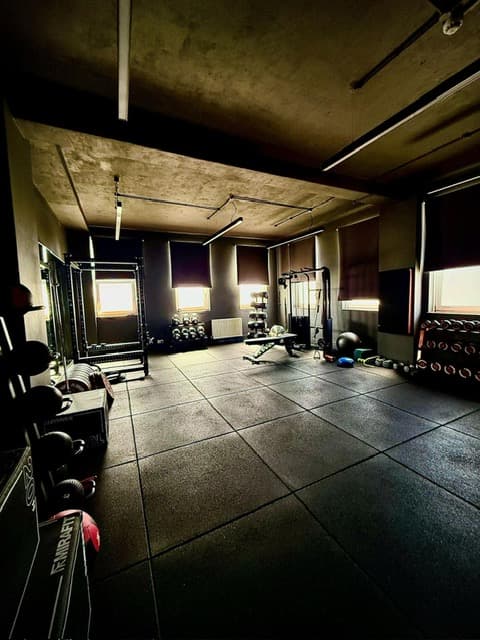 The Gain gym floor and equipment